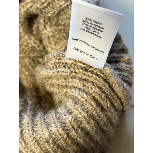 Astr The Label Medina Cabel Knit Sweater Vest in Beige- Size M- NWOT - Picture 11 of 11